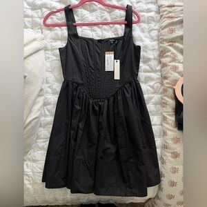 Black Corset Mini Dress